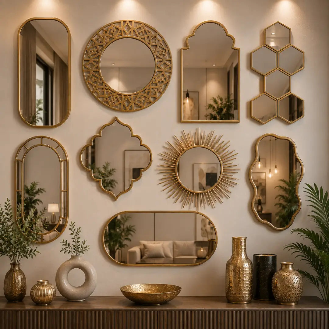 Modern & Decorative Mirror Wall