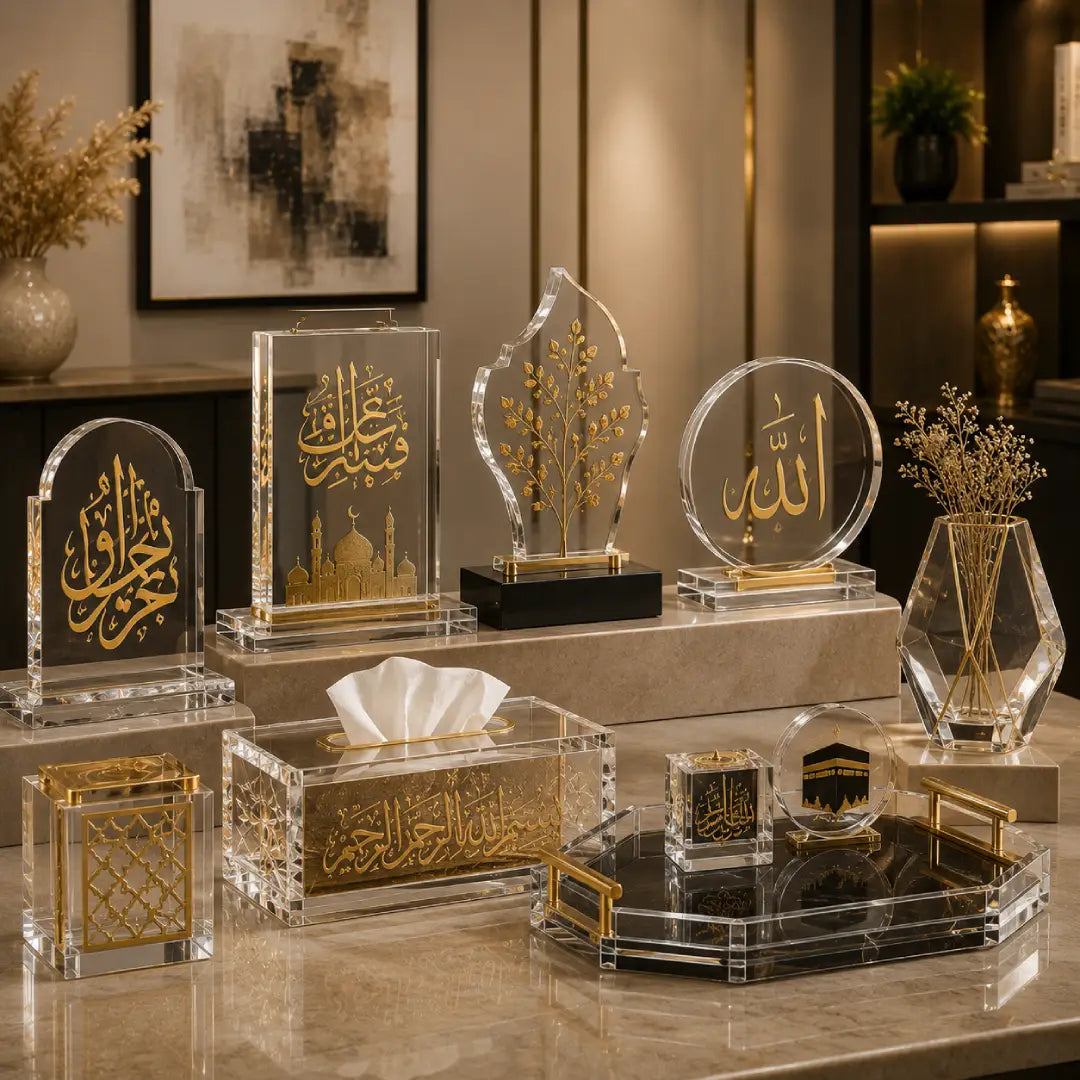 Premium Acrylic Table Decor