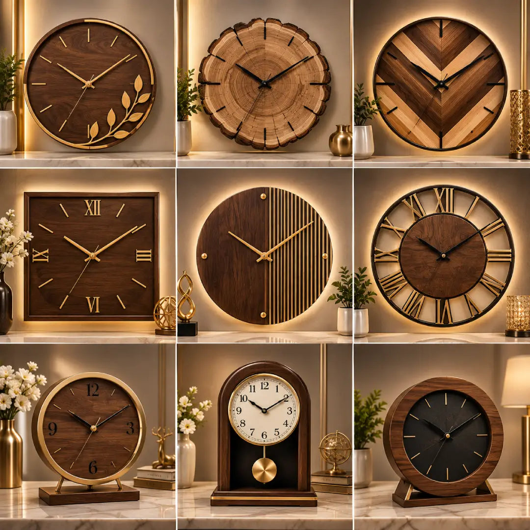 Wooden Clocks