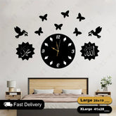 Our Sweet Home Wooden Clock For Wall Decor