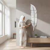 Elegant Feather Mirror Art PG-0007