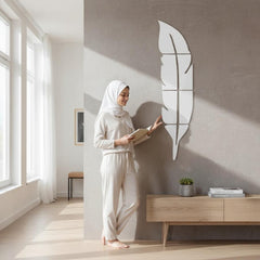 Elegant Feather Mirror Art PG-0007