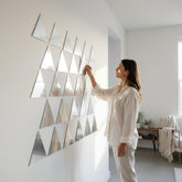Geometric Mirror Wall Tiles 24 Pieces PG-0006