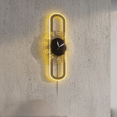 Neon Frame LED Wall Clock PG-0013