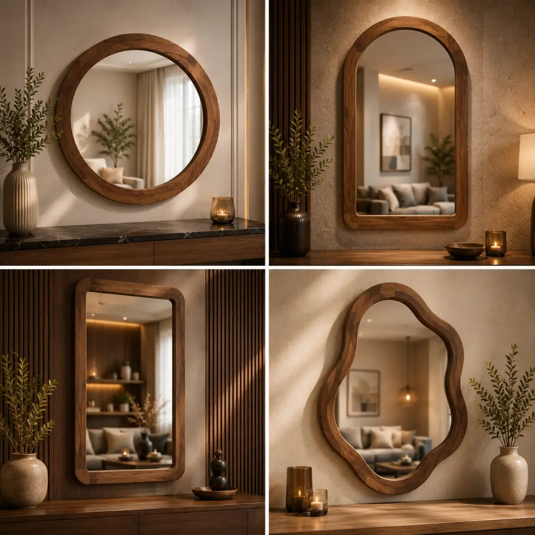 Wooden Mirrors