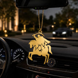 Abbas e Alamdar Car Hanging Pendant | Premium Islamic Car Rear View Mirror Decor in Pakistan