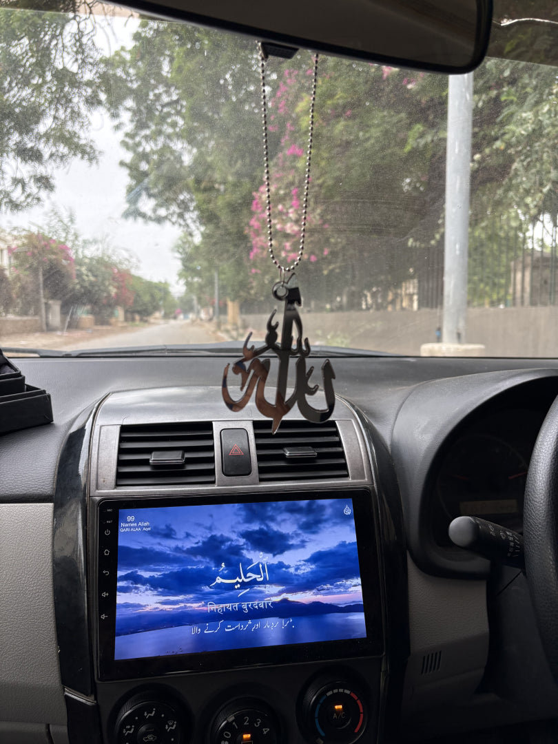Islamic car hanging pendant for rear view mirror