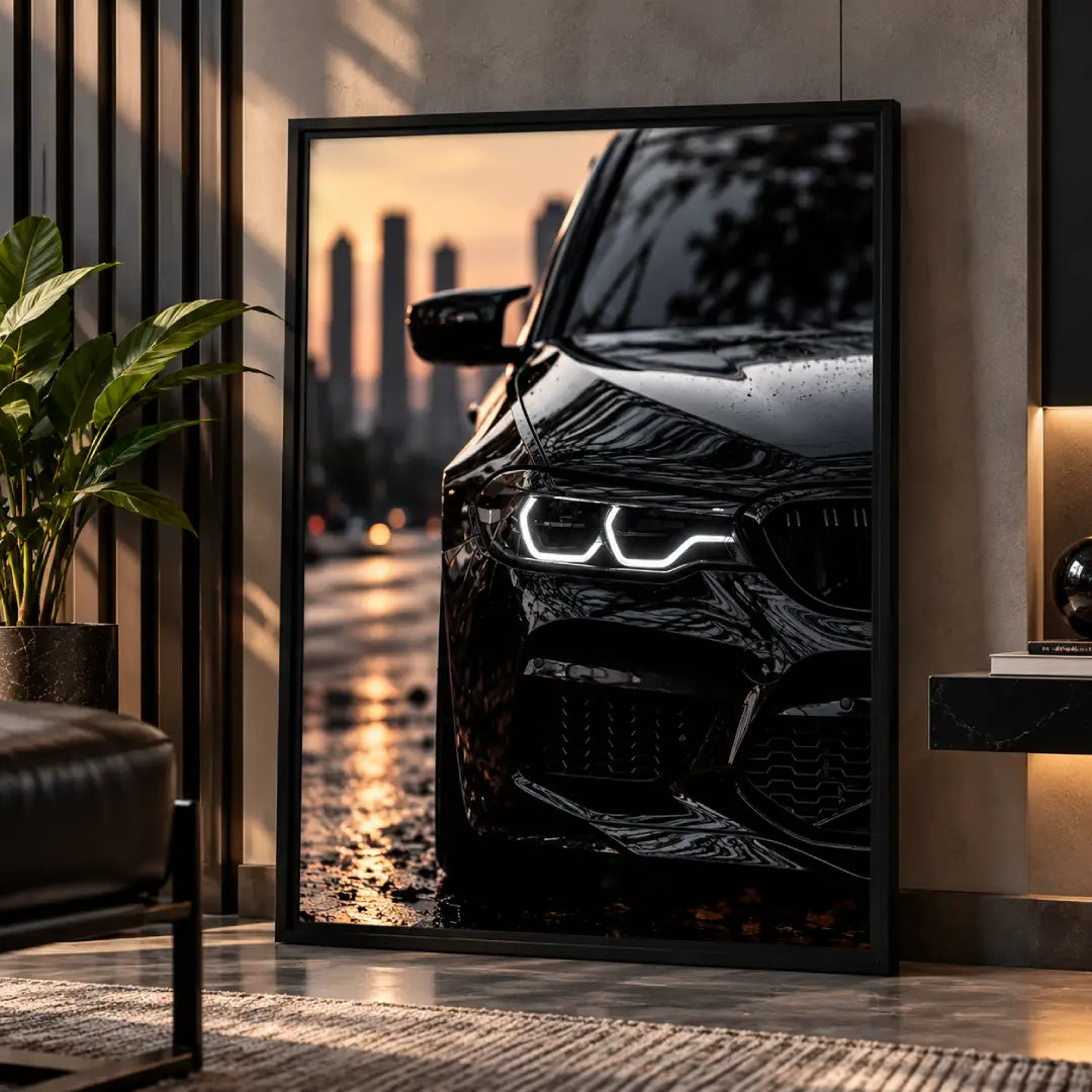 BMW M5 Car Poster Wall Art