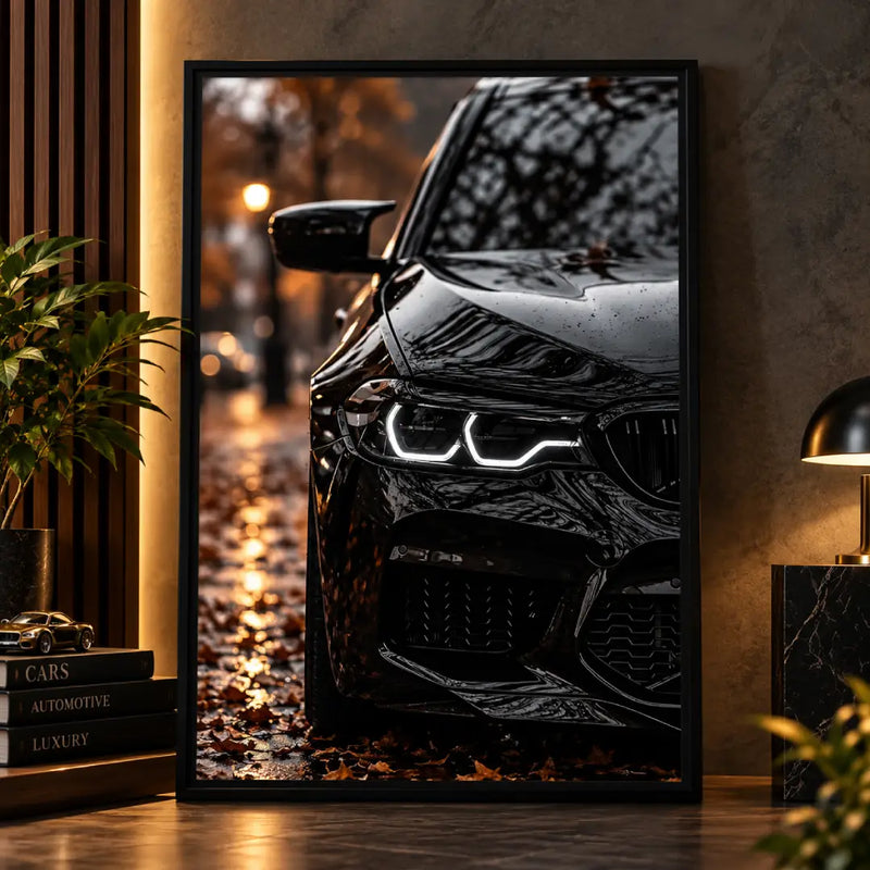 BMW M5 Car Poster Wall Art | Premium Automotive Décor for Car Enthusiasts