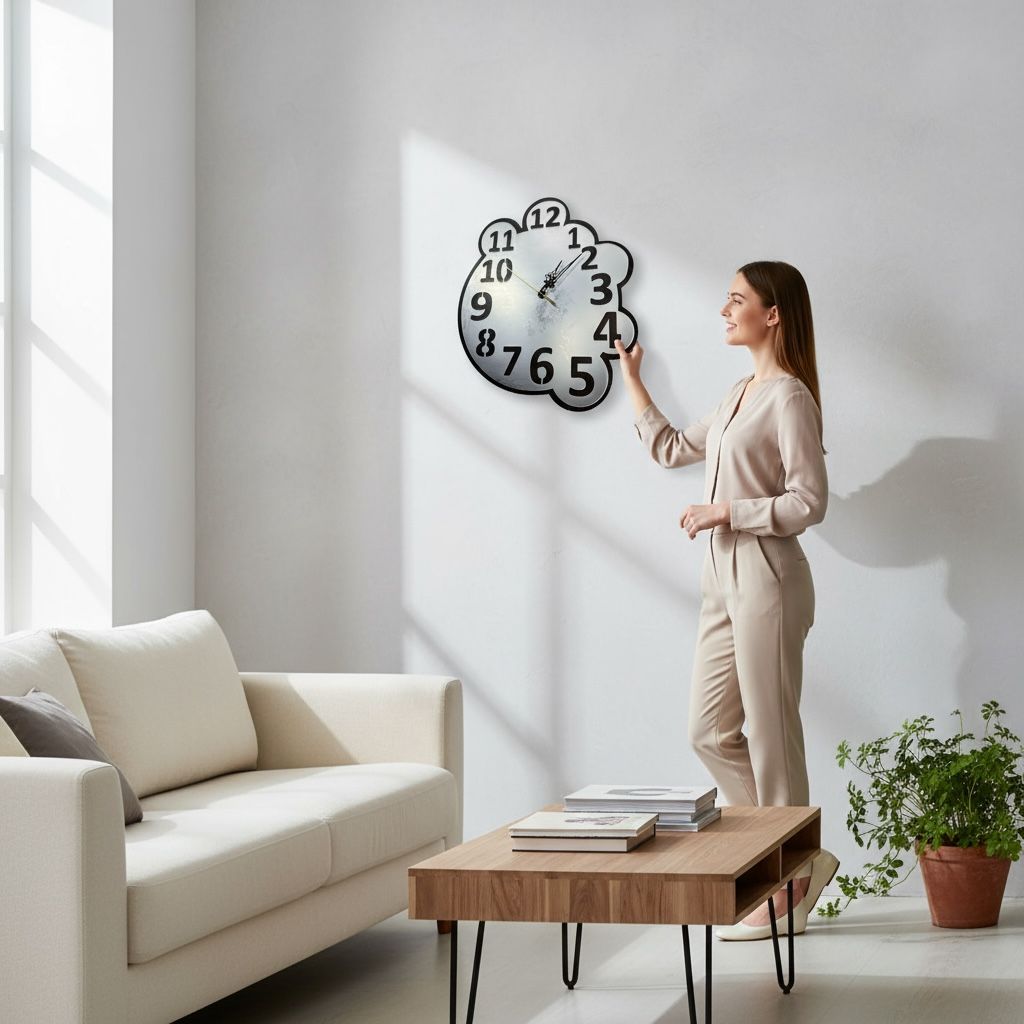Bubble Shape Wall Clock PG-0012