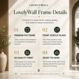 Country estate landscape wall art for modern home