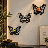Decorative butterfly wall shelf