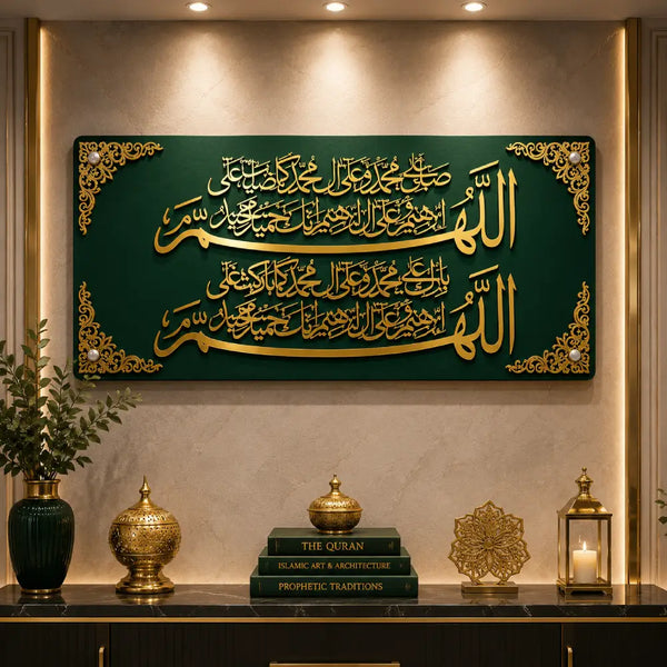 Durood Shareef Acrylic Wall Art 2026 | Premium Islamic Calligraphy Wall Decor