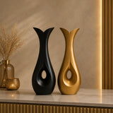 Elegant abstract teardrop vase modern luxury home decor Pakistan