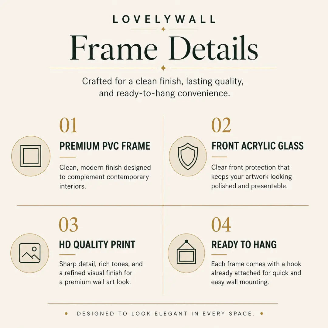 Premium Shahadah Islamic wall decor for Muslim home