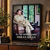 Imran Khan at Bani Gala Figure Poster Wall Art