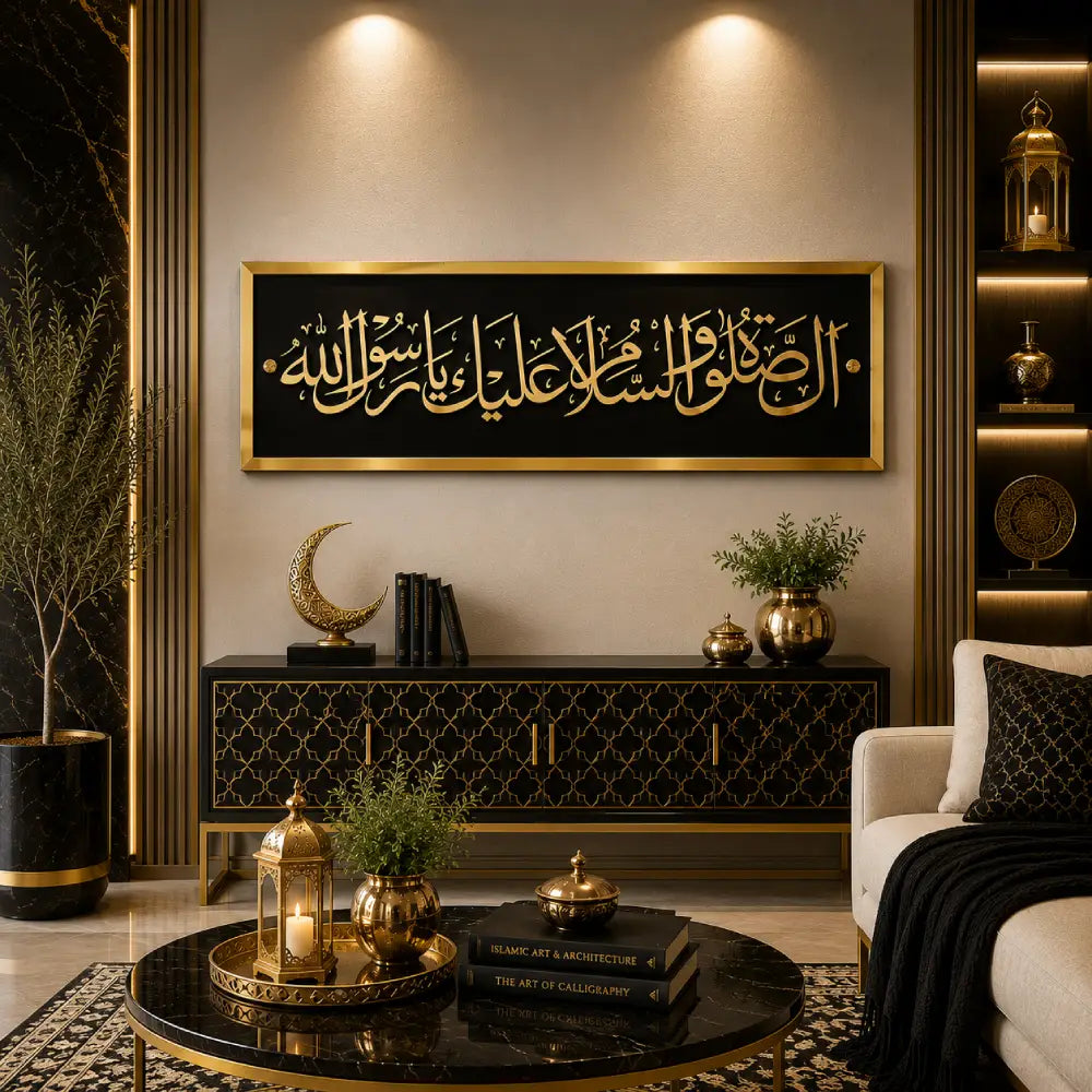 Darood Paak Assalatu Wasalamu Alaika Ya Rasool Allah Islamic Wall Art