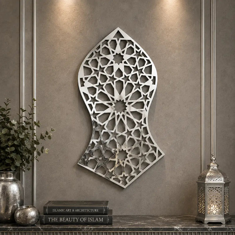 Nalain Pak Islamic Wall Art – Premium Acrylic Mirror Islamic Decor