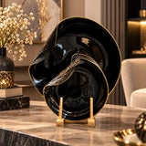 Luxury 7 Piece Serving Plate Set with Gift Box