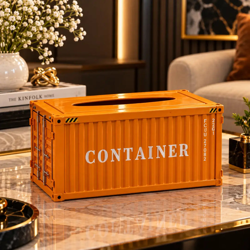 Luxury Container Style Tissue Box Holder