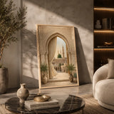 Elegant Madinah arch artwork for living room wall decoration