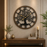Modern statement wall clock for home