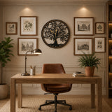 Modern statement wall clock for home