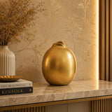 Gold modern minimalist decorative vase for luxury home decor