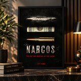 Narcos Cash and Bullet Poster Wall Art
