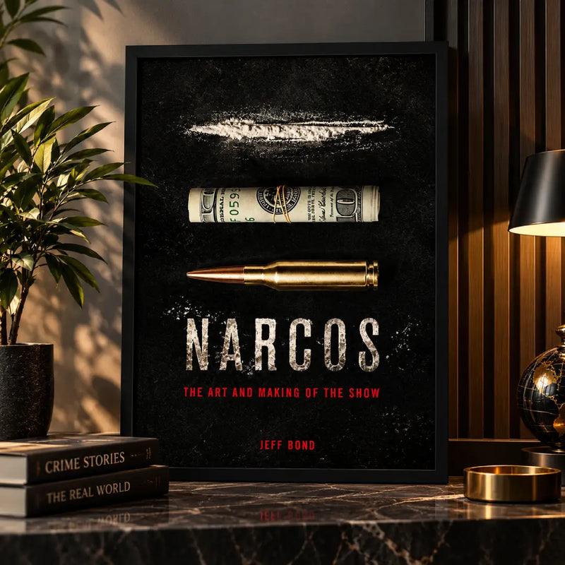 Narcos Cash and Bullet Poster Wall Art