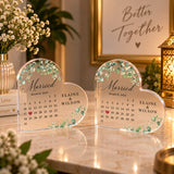 Newlywed personalized wedding keepsake