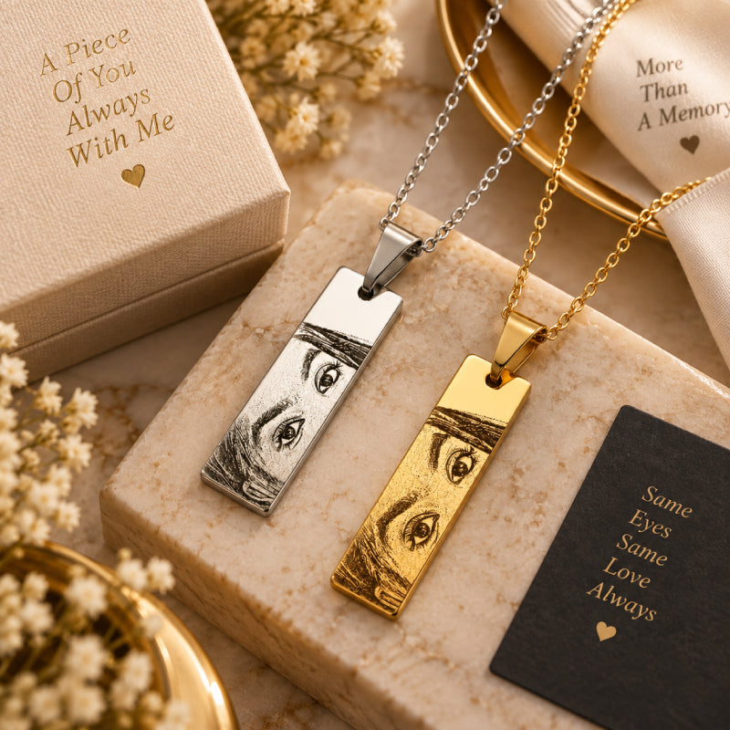 Personalized eye pendant jewelry for women
