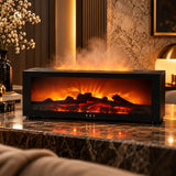 Premium Electric Flame Humidifier Fireplace