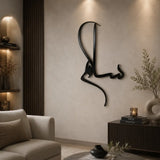 Salam Arabic calligraphy wall art acrylic Islamic decor black golden silver Pakistan