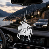 Abbas e Alamdar Car Hanging Pendant | Premium Islamic Car Rear View Mirror Decor in Pakistan